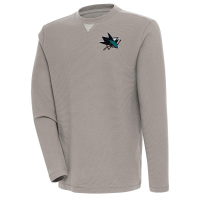 Кофта San Jose Sharks Antigua Flier Bunker Tri-Blend - Oatmeal