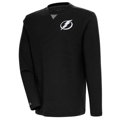 Кофта Tampa Bay Lightning Antigua Flier Bunker Tri-Blend - Black