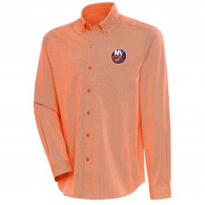 Рубашка New York Islanders Antigua Compression Tri-Blend - Orange