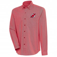 Рубашка New Jersey Devils Antigua Compression Tri-Blend - Red
