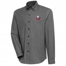 Рубашка New York Islanders Antigua Compression Tri-Blend - Black