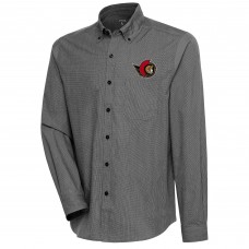 Рубашка Ottawa Senators Antigua Compression Tri-Blend - Black