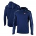 Футболка с длинным рукавом с капюшоном Columbus Blue Jackets Columbia Omni-Wick Shotgun- Navy