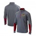 Кофта на короткой молнии Chicago Blackhawks Columbia Omni-Wick Shotgun 2.0 - Gray/Red