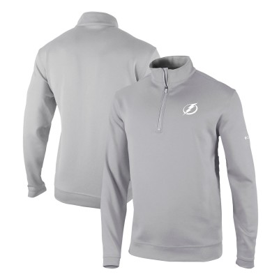 Кофта на короткой молнии Tampa Bay Lightning Columbia Omni-Wick Wickhams Hills - Gray
