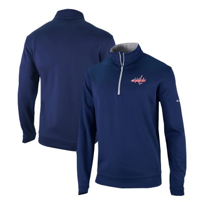 Кофта на молнии Washington Capitals Columbia Omni-Wick Wickhams Hills - Navy