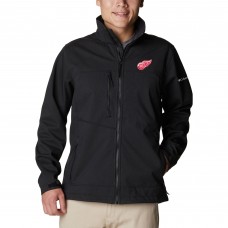 Кофта на молнии Detroit Red Wings Columbia Ascender II - Black