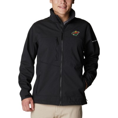Кофта на молнии Minnesota Wild Columbia Ascender II - Black