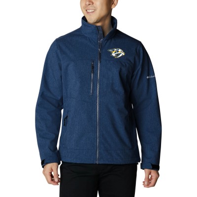 Кофта на молнии Nashville Predators Columbia Ascender II - Navy