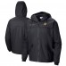 Anaheim Ducks Columbia Black Oroville Creek Lightweight Full-Zip Windbreaker Jacket