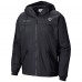 Los Angeles Kings Columbia Black Oroville Creek Lightweight Full-Zip Windbreaker Jacket