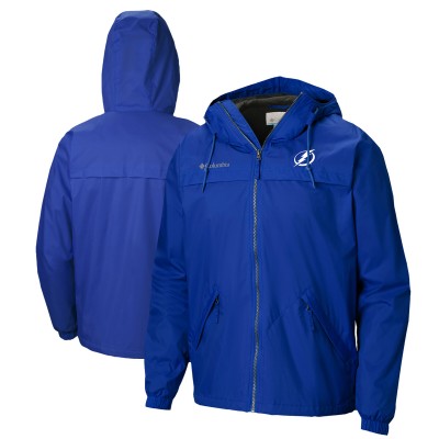 Ветровка на молнии Tampa Bay Lightning Columbia Oroville Creek Lightweight - Blue