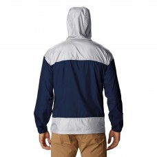 Ветровка на молнии Nashville Predators Columbia Omni-Shade Flash Challenger - Navy