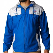 Ветровка на молнии New York Rangers Columbia Omni-Shade Flash Challenger - Blue