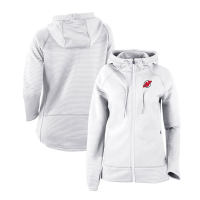 Женская джерси New Devils Columbia White Omni-Wick Pack It Up Full-Zip Jacket