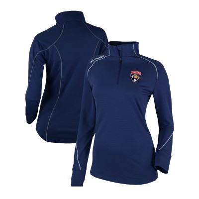 Кофта на короткой молнии Florida Panthers Columbia Womens Omni-Wick Shotgun 2.0 - Navy