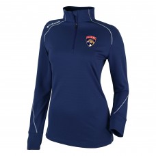 Кофта на короткой молнии Florida Panthers Columbia Womens Omni-Wick Shotgun 2.0 - Navy