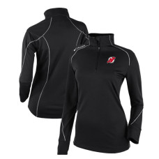 Женская пуловер New Jersey Devils Columbia Black Omni-Wick Shotgun 2.0 Top