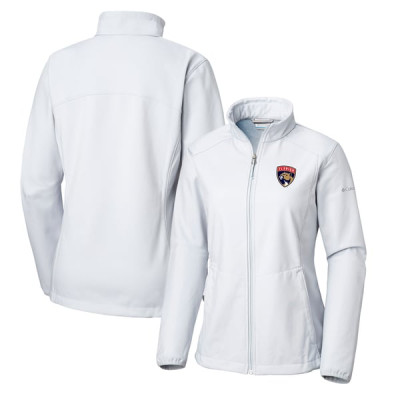 Женская куртка Florida Panthers Columbia White Kruser Ridge II Softshell Full-Zip