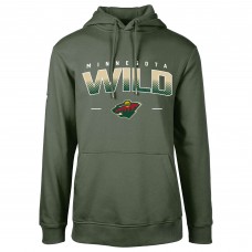 Толстовка Minnesota Wild Levelwear Podium Fleece - Hunter Green