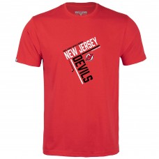 Футболка New Jersey Devils Levelwear Logo Richmond - Red