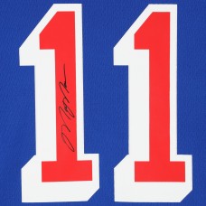 Mark Messier New York Rangers Autographed Fanatics Authentic Blue Mitchell & Ness Replica Jersey