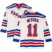 Mark Messier New York Rangers Autographed Fanatics Authentic White Mitchell & Ness Replica Jersey