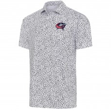 Поло Columbus Blue Jackets Antigua Motion - White/Black