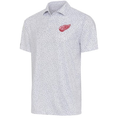 Поло Detroit Red Wings Antigua Motion - White/Gray