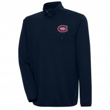 Кофта на кнопках Montreal Canadiens Antigua Streamer - Navy