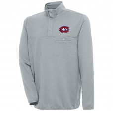 Кофта на кнопках Montreal Canadiens Antigua Streamer - Gray