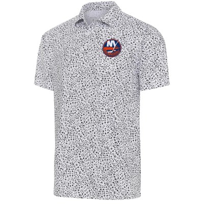 Поло New York Islanders Antigua Motion - White/Black