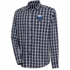 Рубашка Buffalo Sabres Antigua Carry Tri-Blend Button-Down - Navy