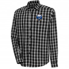 Рубашка Buffalo Sabres Antigua Carry Tri-Blend Button-Down - Black