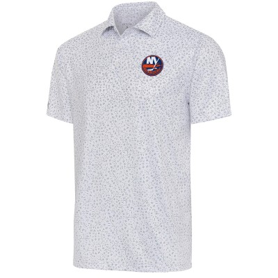 Поло New York Islanders Antigua Motion - White/Gray