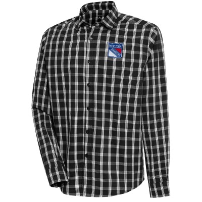 Рубашка New York Rangers Antigua Carry Tri-Blend - Black