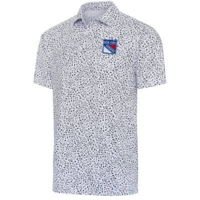 Поло New York Rangers Antigua Motion - White/Navy