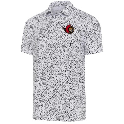 Поло Ottawa Senators Antigua Motion - White/Black