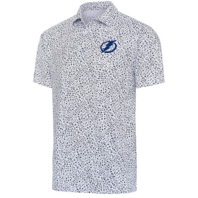 Поло Tampa Bay Lightning Antigua Motion - White/Navy