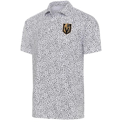 Поло Vegas Golden Knights Antigua Motion - White/Black