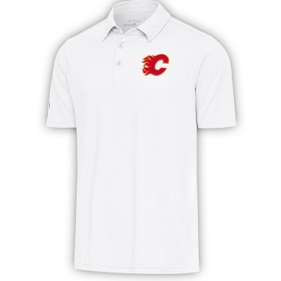 Поло Calgary Flames Antigua Par - White