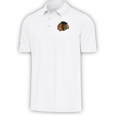 Поло Chicago Blackhawks Antigua White Par