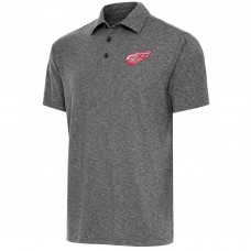 Поло Detroit Red Wings Antigua Par - Heather Black