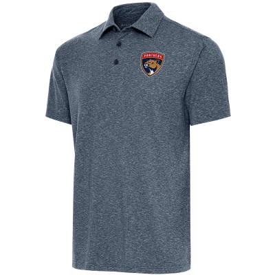 Поло Florida Panthers Antigua Par - Heather Navy