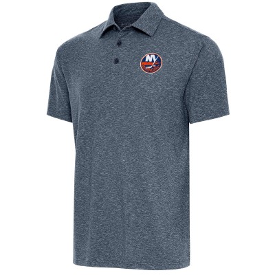 Поло New York Islanders Antigua Par - Heather Navy