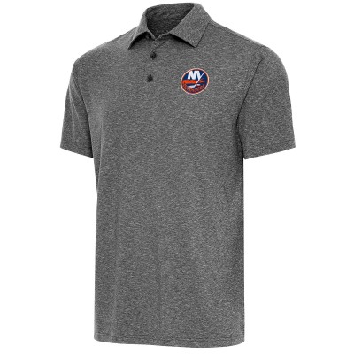 Поло New York Islanders Antigua Par - Heather Black