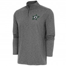 Кофта на короткой молнии Dallas Stars Antigua Hunk - Heather Black