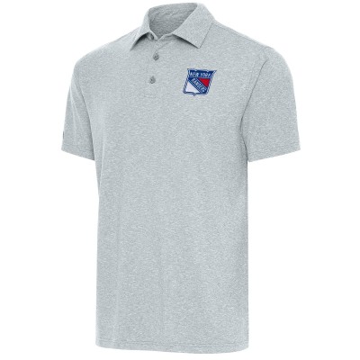 Поло New York Rangers Antigua Par - Heather Gray