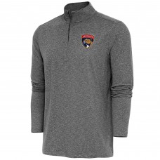 Кофта на короткой молнии Florida Panthers Antigua Hunk - Heather Black