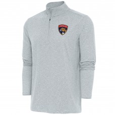 Кофта на короткой молнии Florida Panthers Antigua Hunk - Heather Gray
